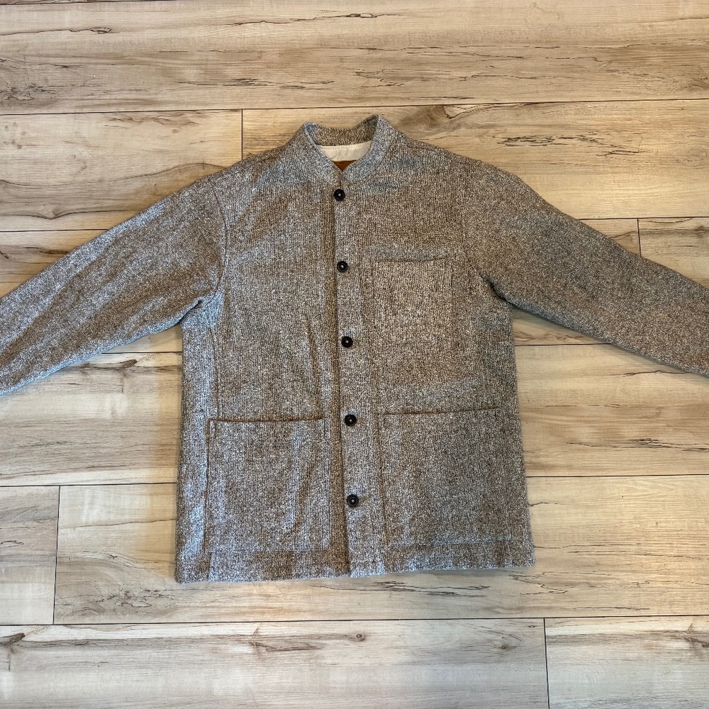 Tambo Wool Jacket in Light Wool × 1 XL